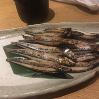 ぎんざ 阿吽 - ＊ キビナゴ塩焼き　560円