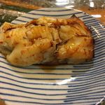 鮨大前 - 穴子　軽く炙ってあります