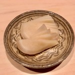 鮨 はしもと - 2019.10.  ガリ