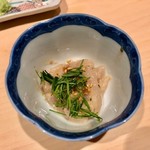 鮨 はしもと - 2019.10.  皮剥の肝和え