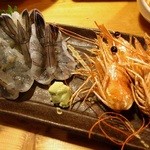 Sushi Izakaya Yataizushi - 天使の海老刺し
