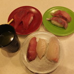 北陸富山回転寿司　プレミアム 海王 - マグロが無難。