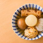 Oden Sakaba Occhi - おでん盛り合わせ。この時期間違いない一品。