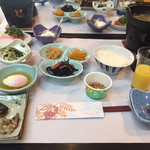 新野地温泉 相模屋旅館 - 朝から豪華！