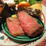 おおたに - 八寸 の 宮崎牛のローストビーフ。　　　　　2019.10.29