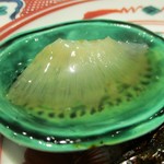 おおたに - 八寸：牛のアレルギーがある家内のために ”宮崎牛のローストビーフ” に替えて ”フカヒレ” を提供して頂きました。　　　　　2019.10.29