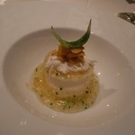 メゾン ポール・ボキューズ - 蟹の軽いムースリーヌ　そのジュレと共に