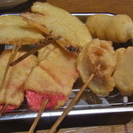 Kushikatsu To Osake Dengana - 串揚げ色々・基本1本120円