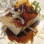 易福菜館 - 付け合せの中華風冷奴