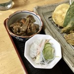 野田の元湯 - 【天ぷら定食】小鉢