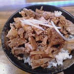 麺や  一揆 - チャーシュー丼320円