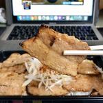 吾助 - 豚バラ弁当…500円
