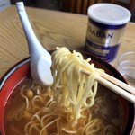 急行食堂 - 麺アップ