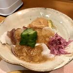 八珍 - 蛸。このジュレ状のヤツがめちゃ美味い