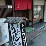 手打ちうどん水泉 - 店 外観の一例 2019年11月