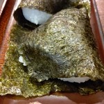 手打ちうどん水泉 - ●ｵﾆｷﾞﾘ定食600[蕎麦選択+50、お揚げ選択])＋単品 ｶﾚｰｳﾄﾞﾝ750=1,400円 2019年11月