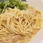 イップウドウ シロマル ベース - 極細麺 浮上