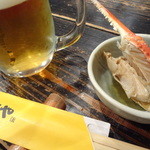 ととや - ビール＆付き出し