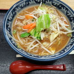 大積パーキングエリア（上り）食事処大つつじ - 野菜味噌ラーメンです。