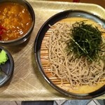 あずみ  - もりそば＋ミニカレー200円