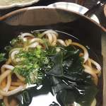 食酒工房 ときや - かけうどん400円