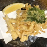 食酒工房 ときや - 白海老天ぷら　850円
