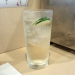 よし春 - 自家製すだち酒チューハイ