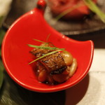 焼肉 強小亭 - 鰻の山椒煮　白子の有馬煮