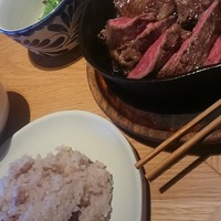 THE KINTAN STEAK - セット　ライスなどお代わり可