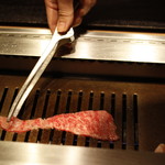 焼肉 強小亭 - 焼きしゃぶ、イチボ