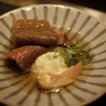 焼肉 強小亭 - 焼きしゃぶ、イチボ、蛤出汁