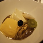 焼肉 強小亭 - パンナコッタ、レモンブリュレ