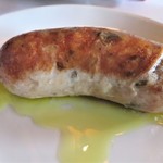 トラットリア イル ピスタッキオ - 茸と豚肉に自家製サルシッチャ