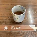 Sakurai Sobaya - 先ずは熱々のお茶が！！