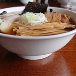 中華そば処 琴平荘 - メンマ中華そば（こってり）チャーシュー２枚乗せ