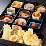 きた山 - 天ぷらと彩り膳