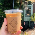 イエ ヘアーボタニカルコーヒー - アイスカフェオレ（450円）