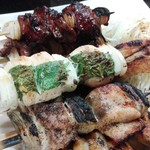 焼きとり　なかむら - レバーと、しそ巻きがオススメ!!