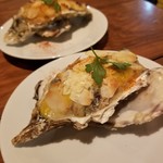 Oyster gratin