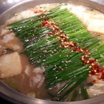 Kyoufuumotsudokoroechigoya - 京風白味噌もつ鍋