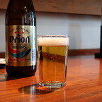 Okinawa Shokudou Mensoure - オリオン瓶ビール