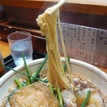 きつね尾道ラーメン（女将さんが持ち上げてくれました♪）