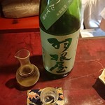 りょうりや 御旅屋 - 羽根屋しぼりたて 生酒 特別純米