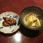 りょうりや 御旅屋 - 牡蠣の燻製