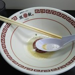 双喜紋 - 戦の後  替え玉も いただきました。