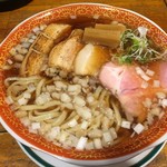 麺屋 Somie's - 2019/10の醤油ラーメン炙りバラトッピング