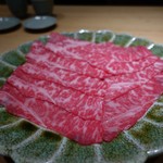 肉割烹 上 - この日の肉