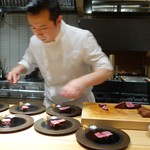 肉割烹 上 - シェフ