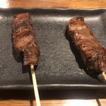 もつ鍋と炭火串焼き もつ粋 - カルビタレ  1本250円