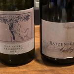 ワインレストラン ドミナス - Friedrich Becker Chardonnay 2018とRatzenberger Riesling Brut